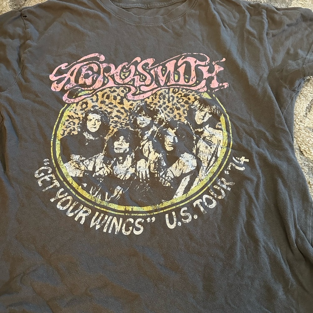 Aerosmith Graphic T-Shirt - Black